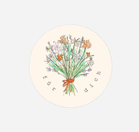 gsichtlos - Sticker "Für Dich"