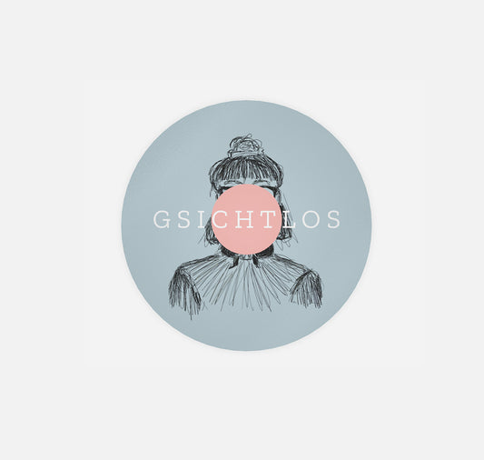 gsichtlos - Sticker "gsichtlos"