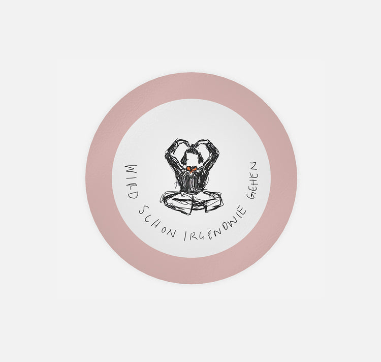 gsichtlos - Sticker "wird schon"