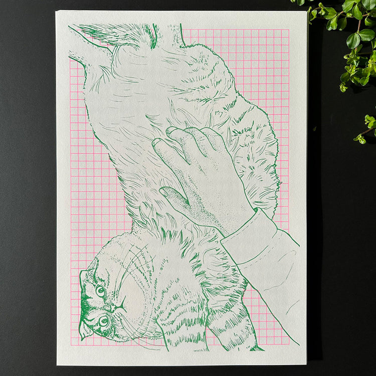 Judith Hirsch - Poster "Carlo Cat"