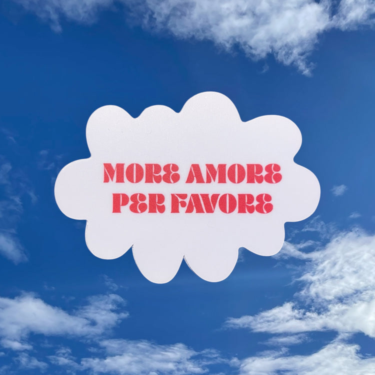 arion illustrated - Adesivo "Cloud More Amore"