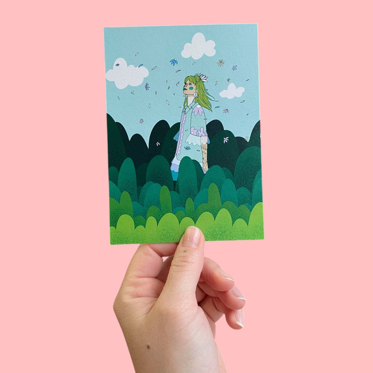 arion illustrato - carta "Primavera"