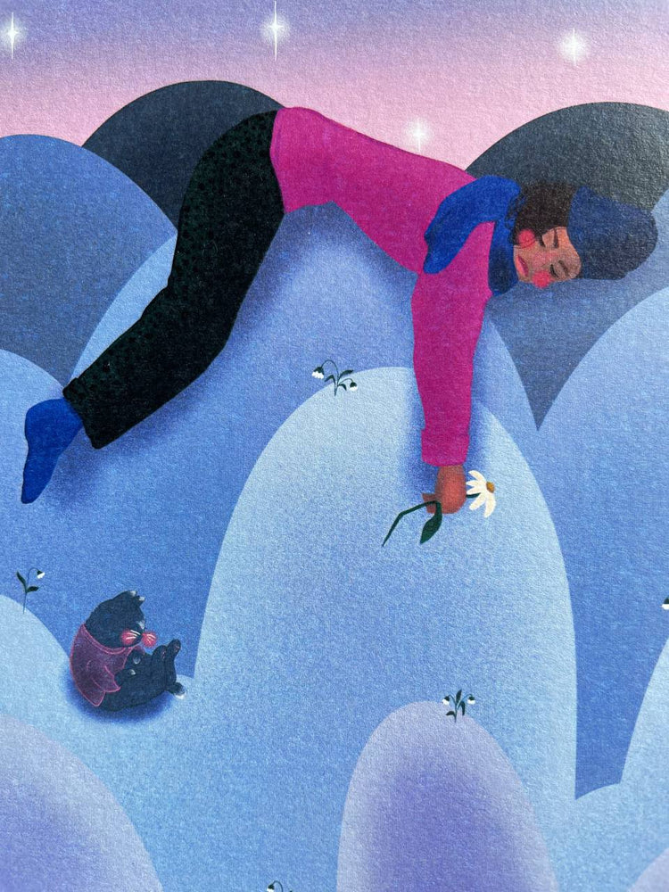 arion illustrated - Cartolina "Sleepy"