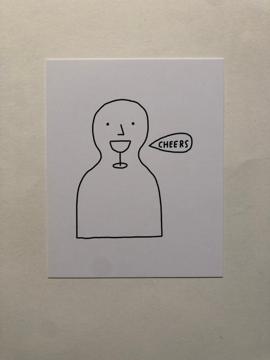 Jomo Goodlife - Karte "Cheers"