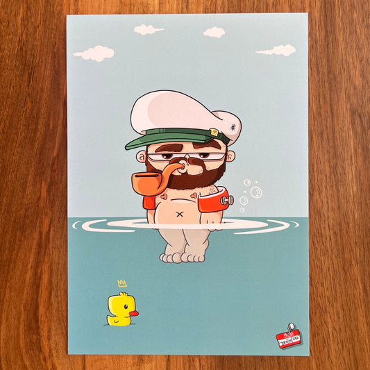 Brainfart - Poster "Floating Captain"