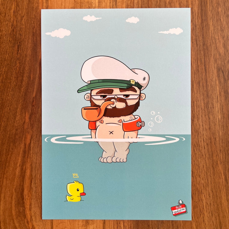 Brainfart - Poster "Floating Captain"