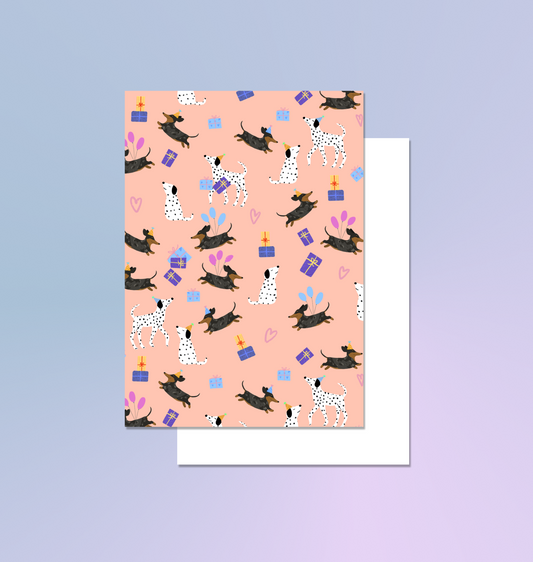 itsybitsy - Grusskarte "Birthday Dogs"