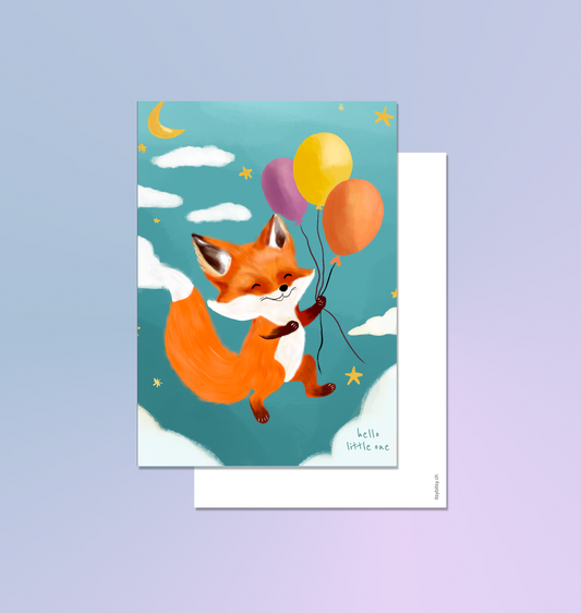 itsybitsy - Postkarte "Little Fox"