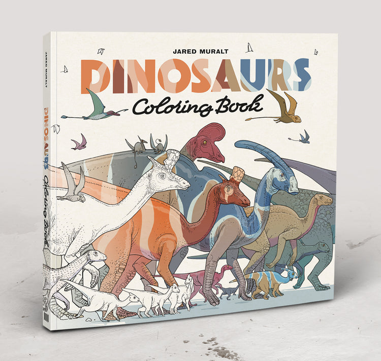 Jared Muralt - Ausmalbuch "Dinosaurier"