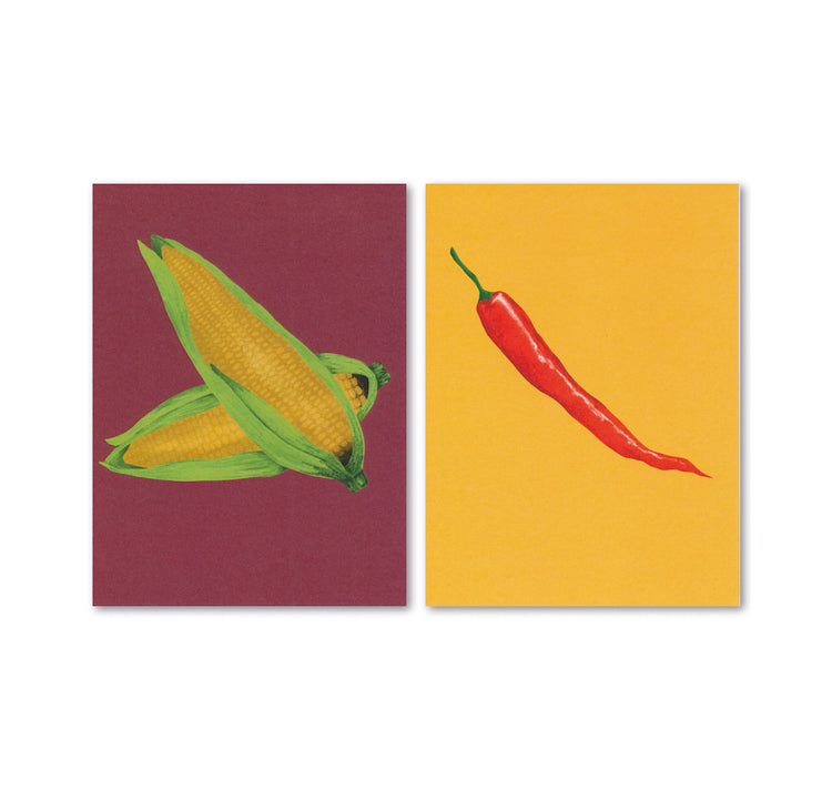 Jolanda Epprecht - Set di due cartoline "Corn & Chili"