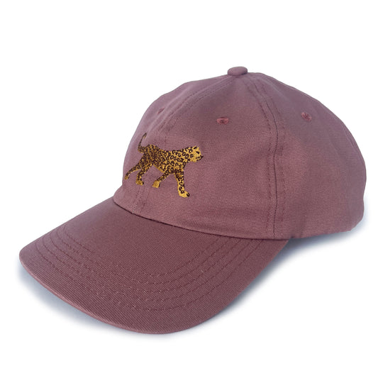 Jolanda Epprecht - Cap "Leopard" (Wood Rose)
