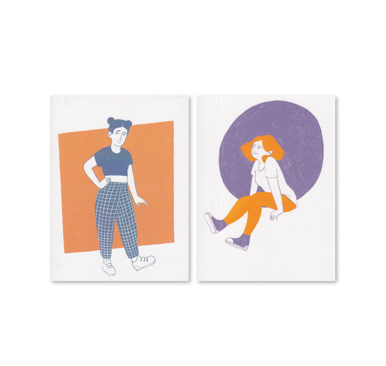 Jolanda Epprecht - Postkartenset „Cool Girls“