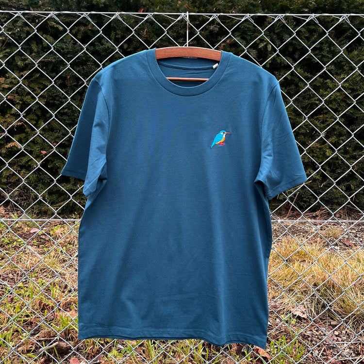 Jolanda Epprecht - T-Shirt „Eisvogel“ (Deep Teal)