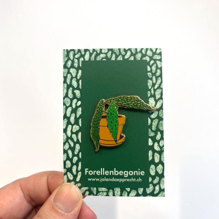 Jolanda Epprecht - Pin "Forellenbegonie"