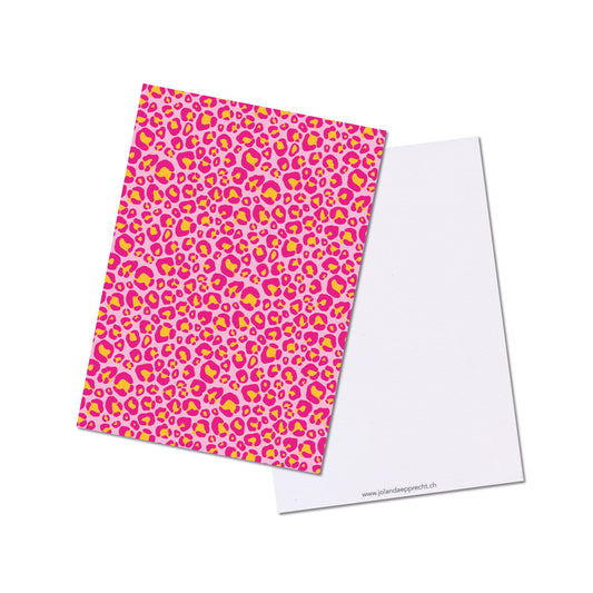 Jolanda Epprecht - Postkarte "Leo Pink"