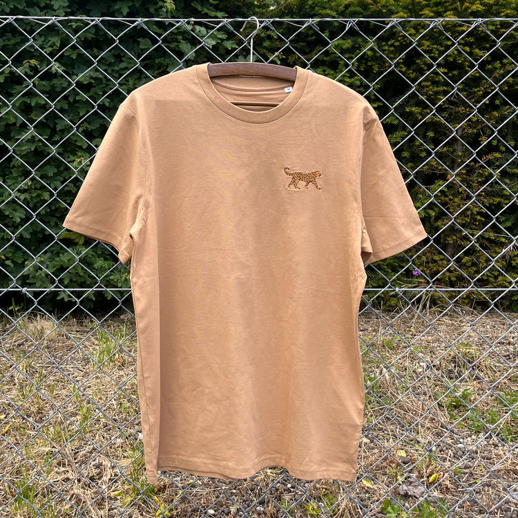 Jolanda Epprecht - T-Shirt „Leopard“ (Latte)