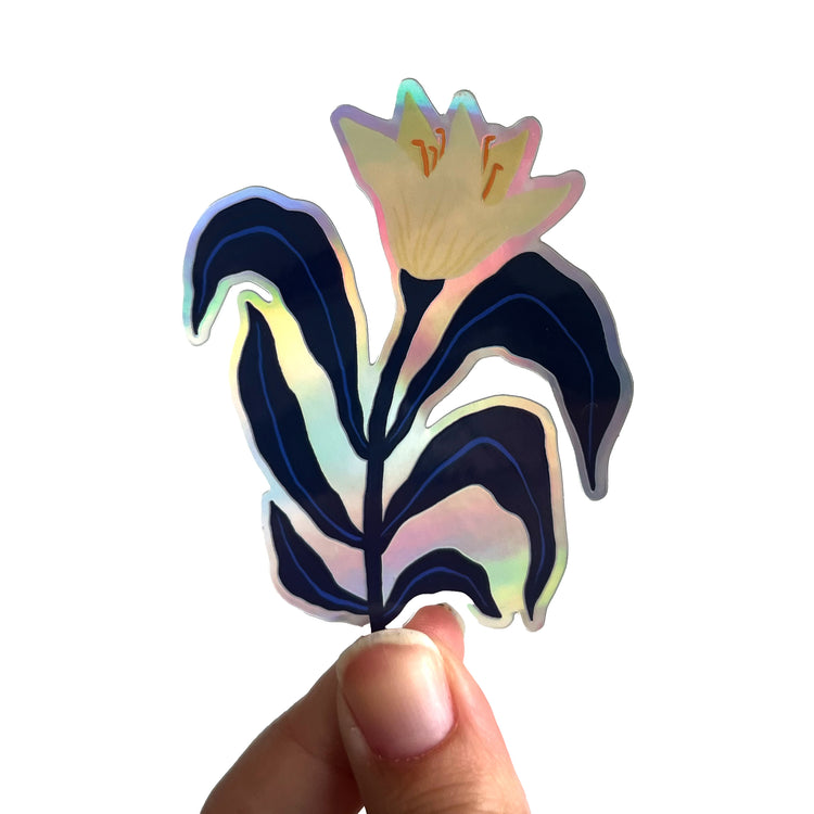 Jolanda Epprecht - Adesivo olografico "Lily"