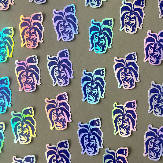 Jolanda Epprecht - Holosticker "Vogelvase"