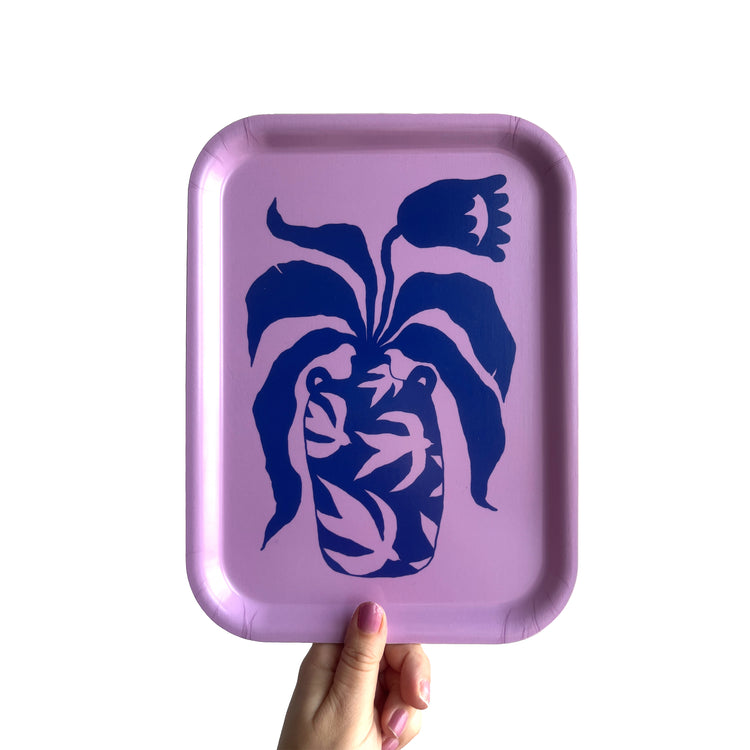 Jolanda Epprecht - Serviertablett "Vogelvase"