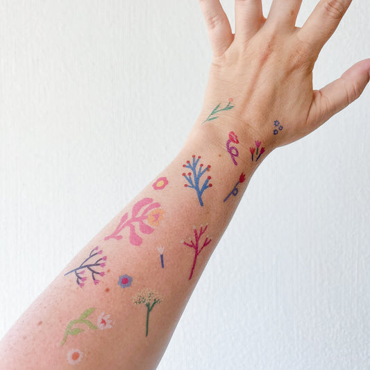 Jolanda Epprecht - Temporäre Tattoos „Blümchen“