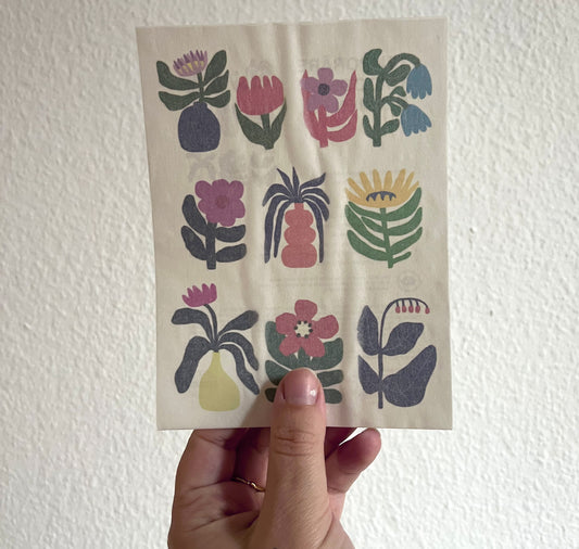 Jolanda Epprecht - Temporäre Tattoos "Blumen"