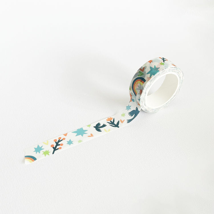 Jolanda Epprecht - Washitatape "Fleurs jaunes"