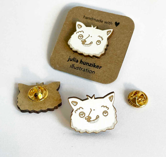 julia hunziker - Pin "Samojed Sammy"