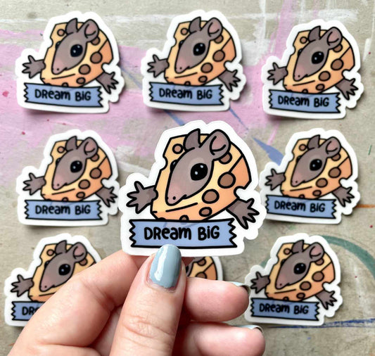 julia hunziker - Sticker "Dream Big" (1 Stück)