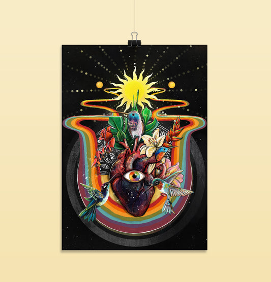 Celine Geser - Poster "Luna di tigre"