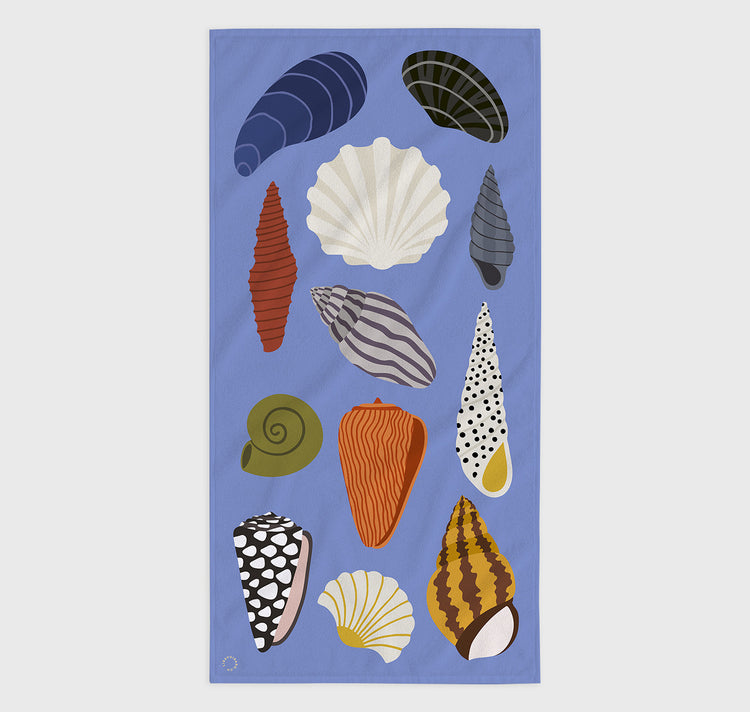 Lisa Voisard - Badetuch "Muscheln"