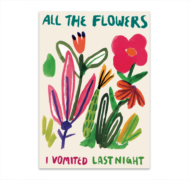 LOCA - Plakat "All the flowers"