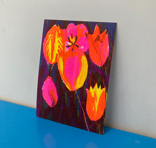 Anna Weber - Postkarte "Tulpe"