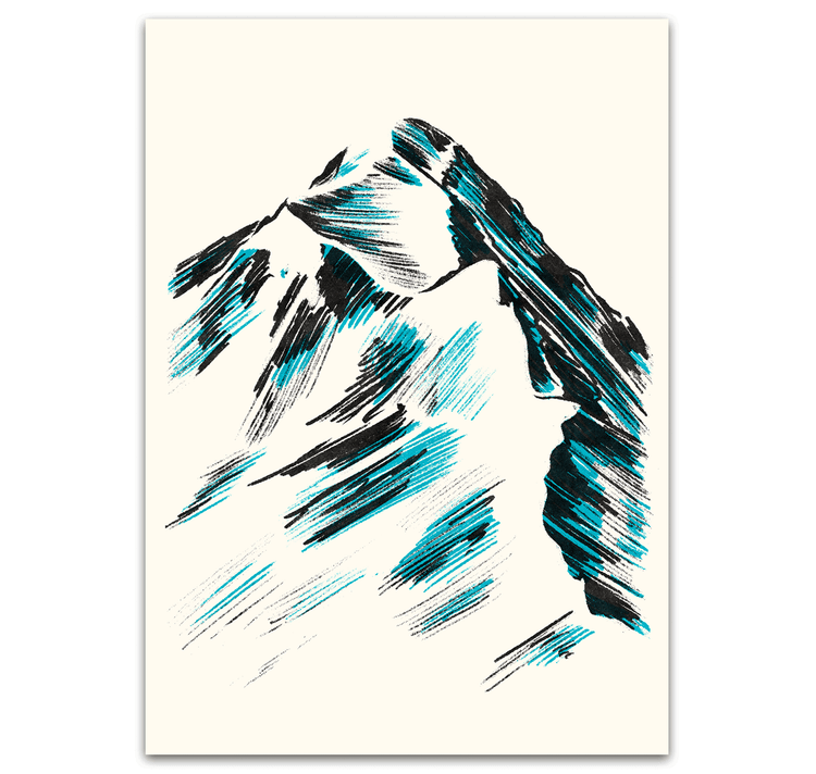 opak - Plakat "biancograt"