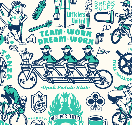 opak - Plakat "bici per tutti"