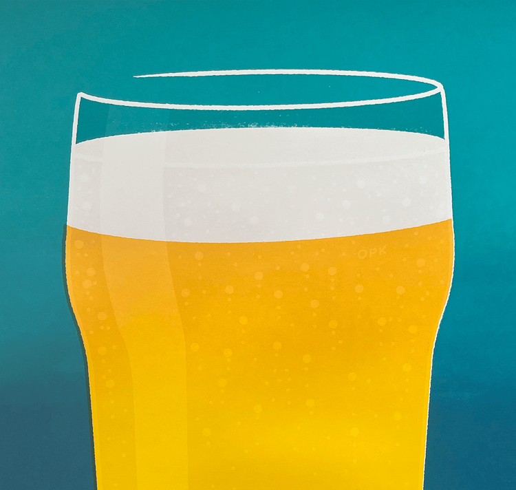 opak - Plakat "birra"