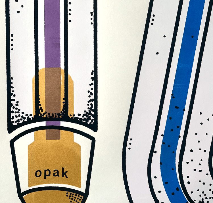 opaco - poster "chugi"