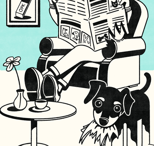 opaco - poster "Dog Life"