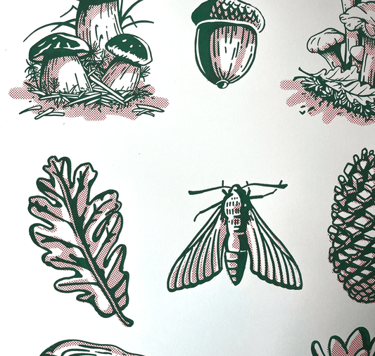 opak - Plakat "funghi"