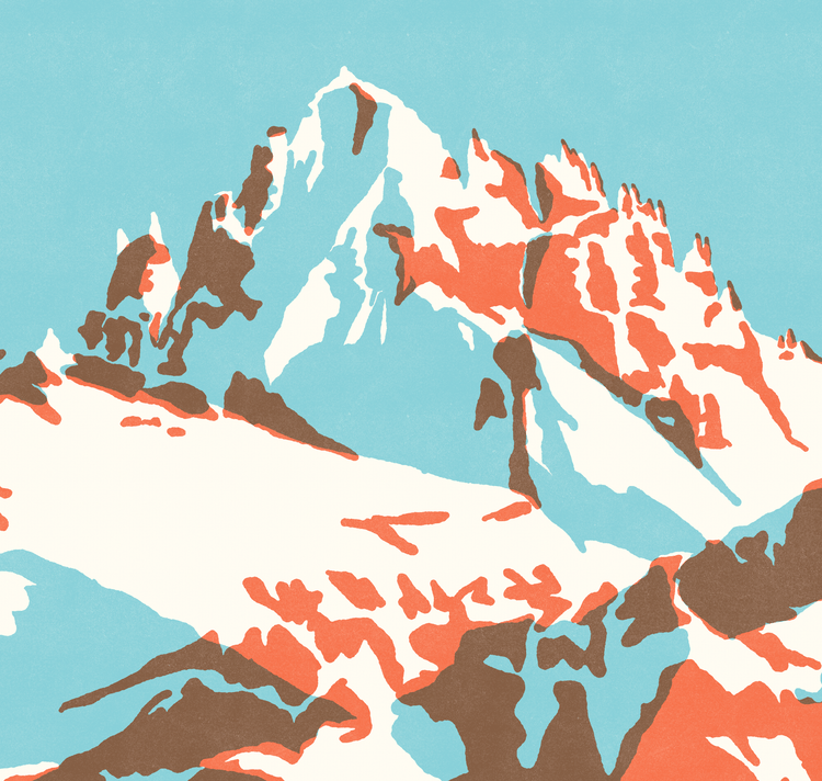 opaco - poster "Gspaltenhorn"