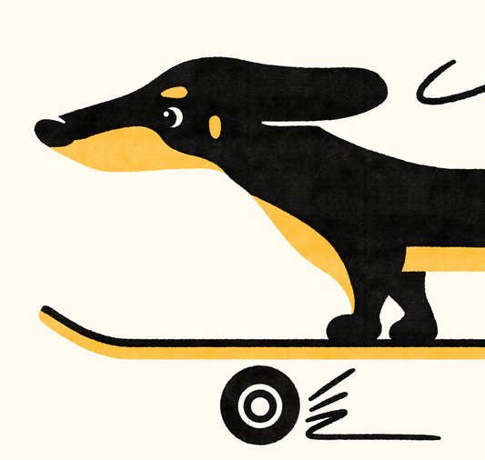 opak - Plakat "Longdog"