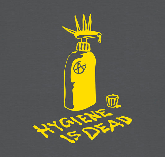 Pascale Osterwalder - T-Shirt "Hygene Is Dead" (Anthracite) Vorbestellung