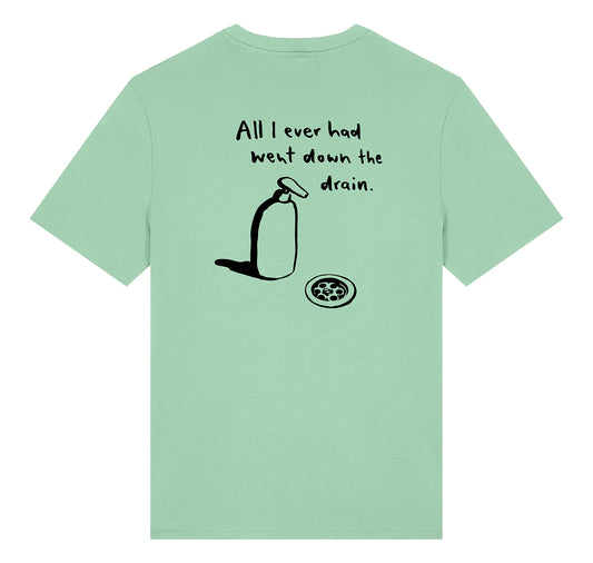 Pascale Osterwalder - T-Shirt "All I ever had" (Misty Jade) Vorbestellung