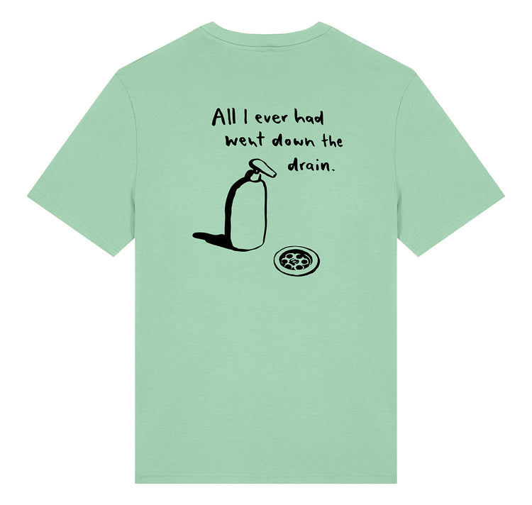 Pascale Osterwalder - T-Shirt "All I ever had" (Misty Jade) Vorbestellung