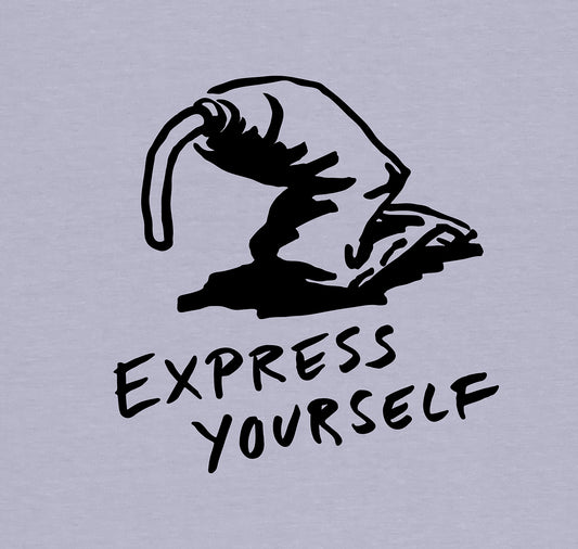 Pascale Osterwalder - T-Shirt "EXPRESS YOURSELF" (Lavender) Vorbestellung