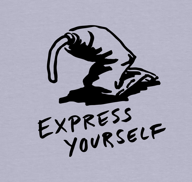 Pascale Osterwalder - T-Shirt "EXPRESS YOURSELF" (Lavender) Vorbestellung