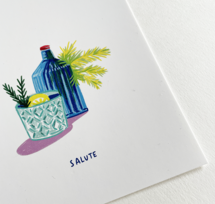 petrahilber - Cartolina "Saluto"