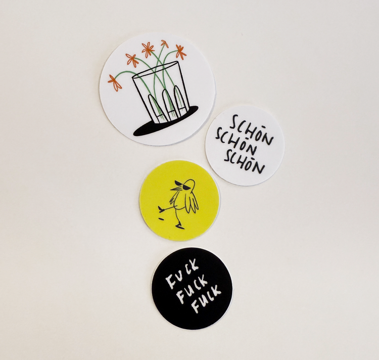 petrahilber - Stickers "kleine feine Mischung"