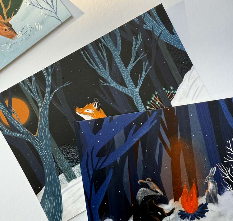 petrahilber - Kartenset "Im Wald"