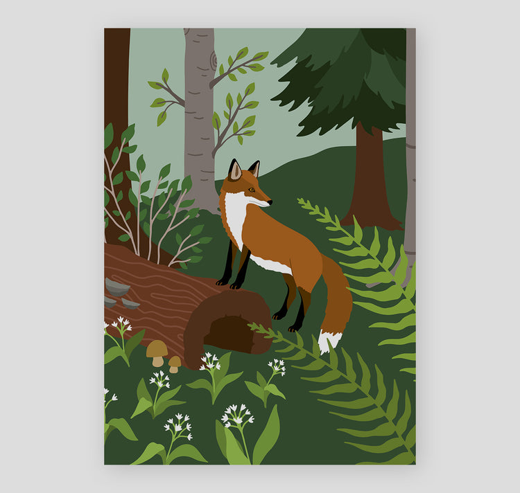 Lisa Voisard - Affiche « Renard »