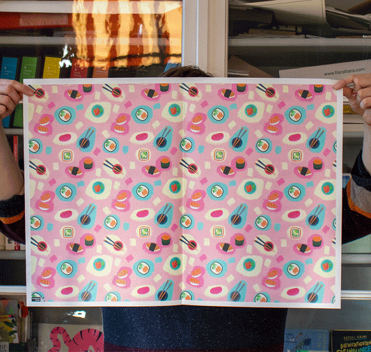 Plundernase - Carta da regalo "Pianta d'appartamento e sushi"